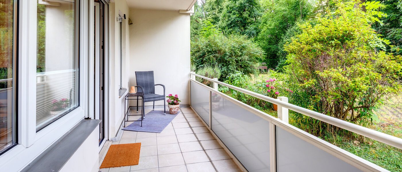 マンション München Schwabing-Nord (zw. Belgrad- & Leopoldstraße) 01 ベランダ 565