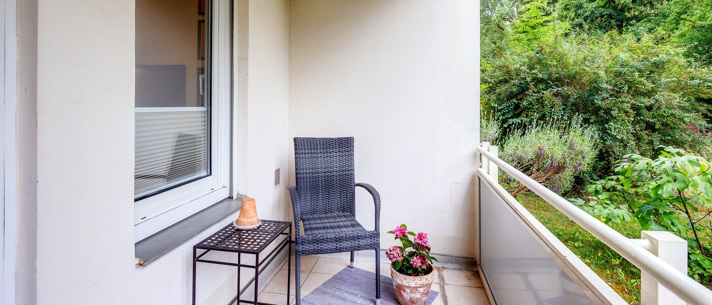 マンション München Schwabing-Nord (zw. Belgrad- & Leopoldstraße) 02 ベランダ 565