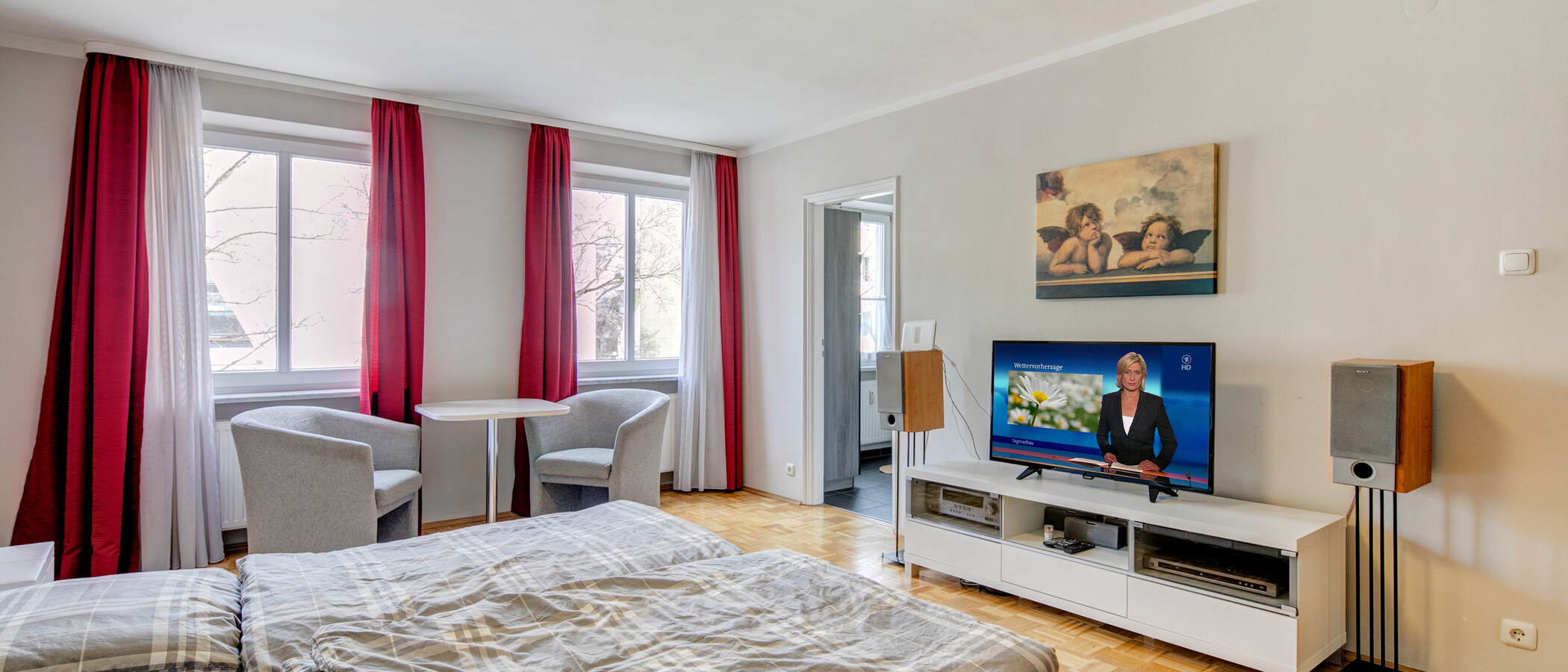 マンション München Giesing 02 リビングルーム 5677