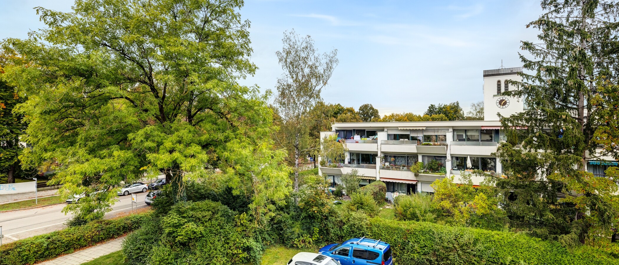 マンション München Harlaching 01 物件からの眺め 5766