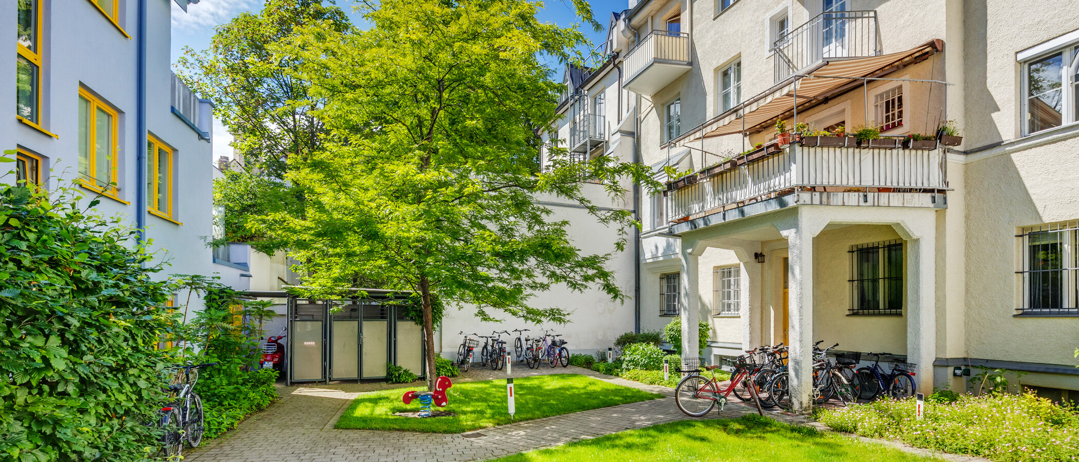 マンション München Haidhausen 01 中庭向き 5785