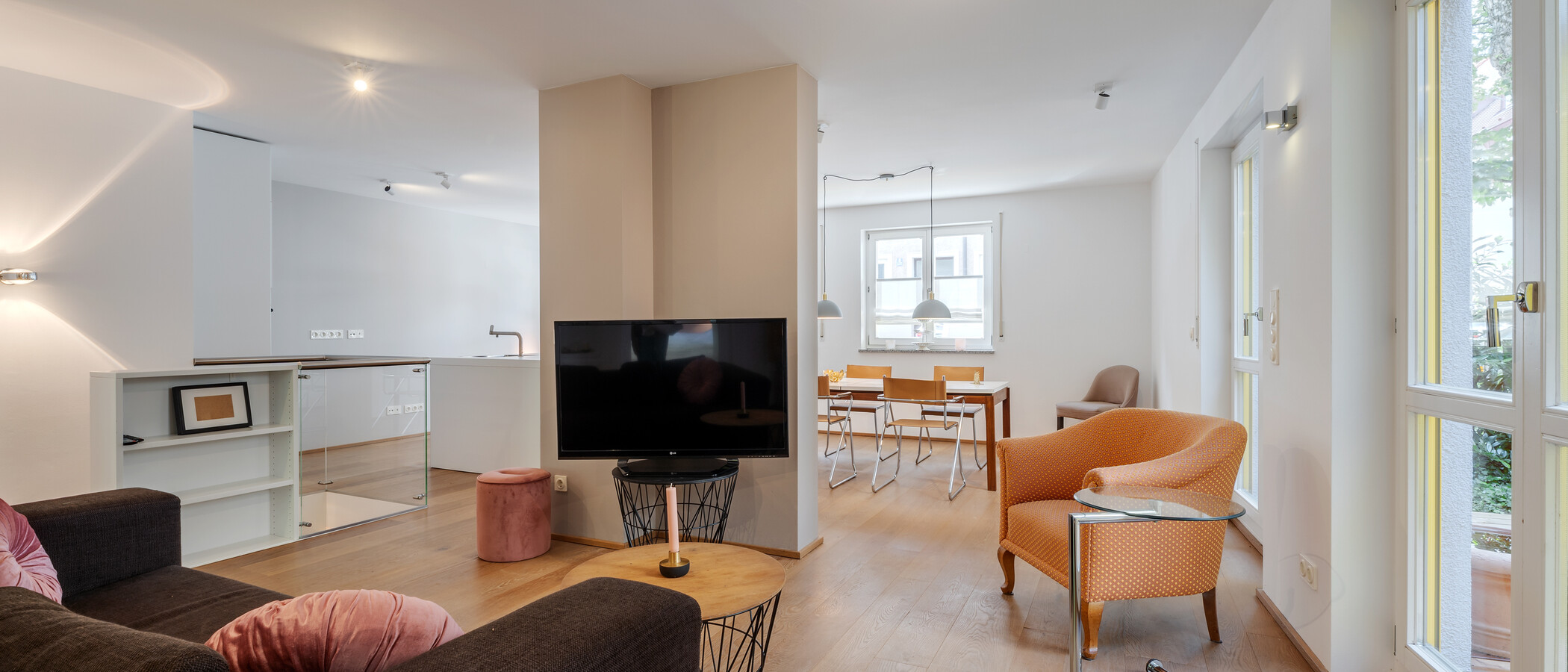 マンション München Haidhausen 03 リビングエリア 5785