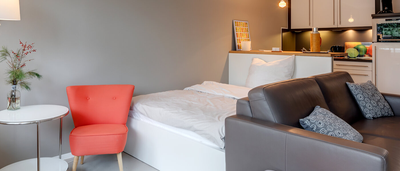 マンション München Schwabing 02 リビングルーム 5794