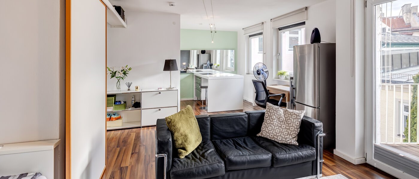 マンション München Glockenbachviertel 04 リビングエリア 5802