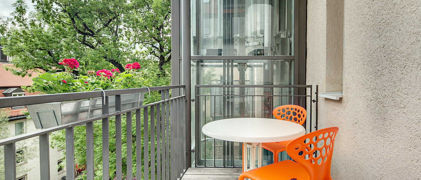 マンション München Schwabing-West (rund um den Bonner Platz) 01 ベランダ 5818