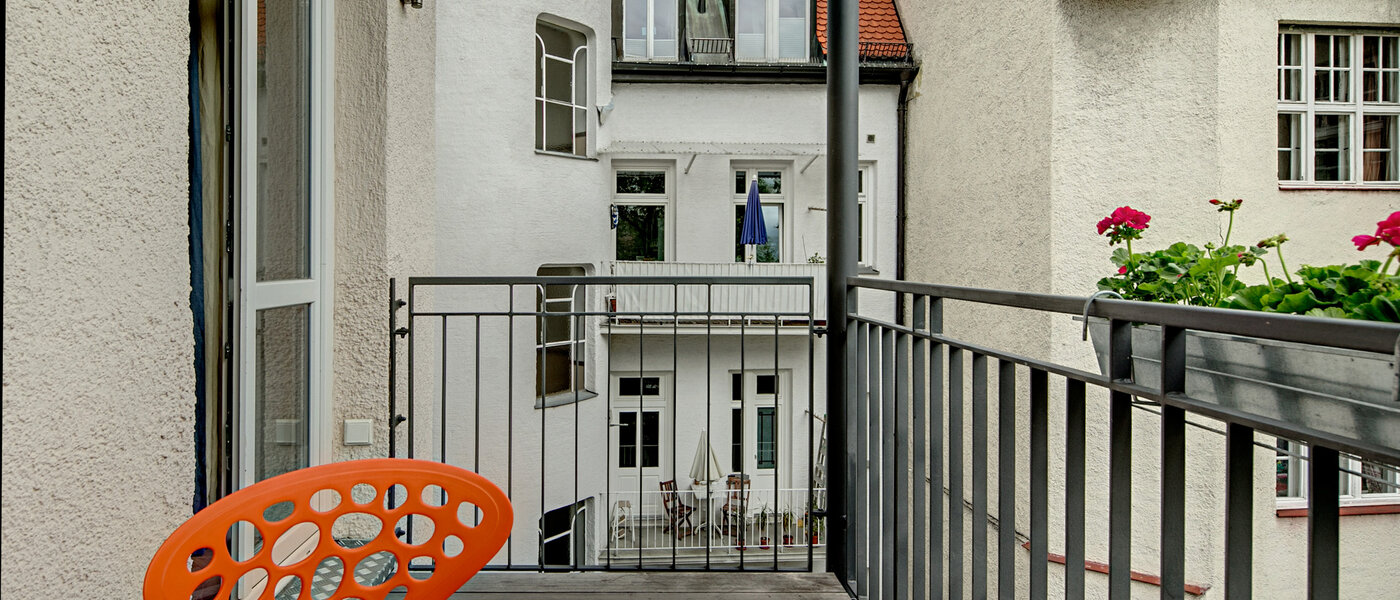 マンション München Schwabing-West (rund um den Bonner Platz) 03 ベランダ 5818