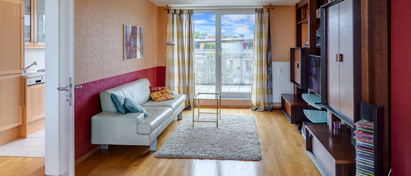 ペントハウス München Sendling-Westpark 04 リビングエリア 5946