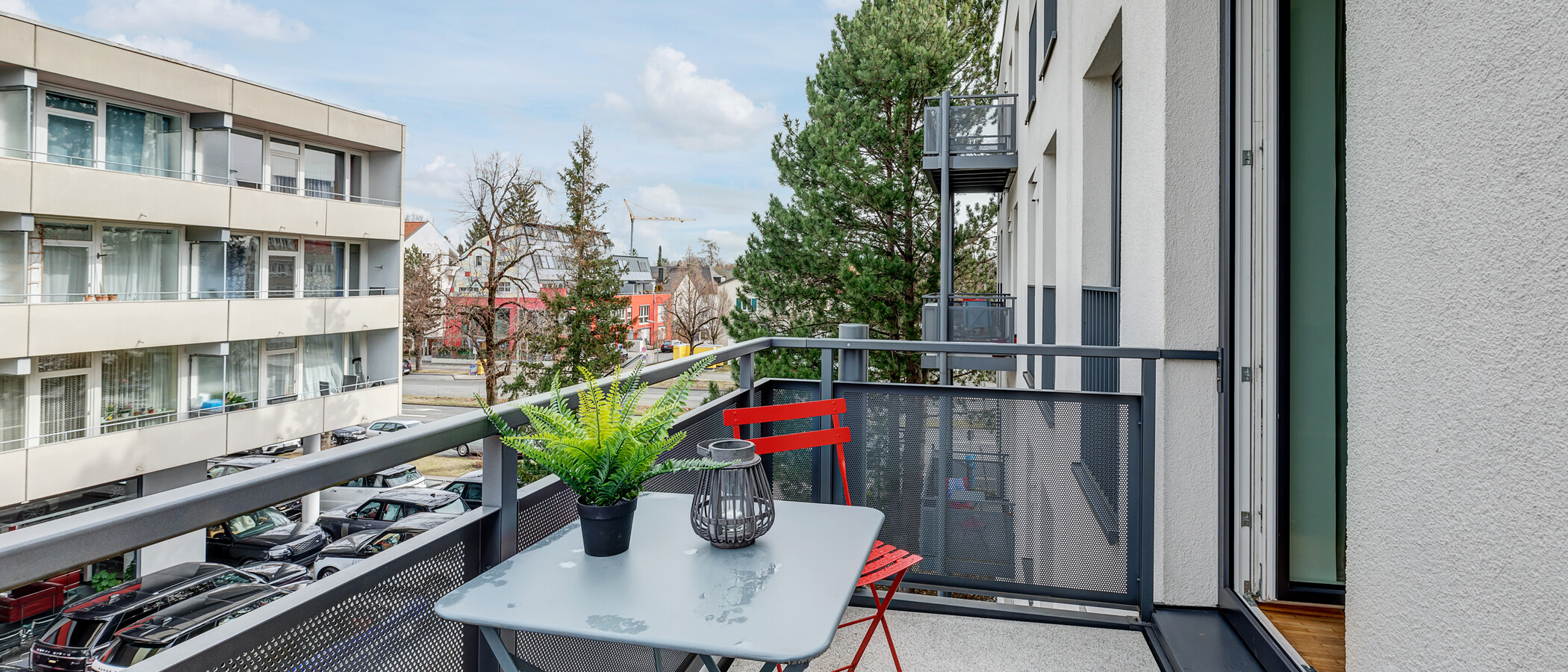 アパルトマン München Großhadern 03 ベランダ 6006