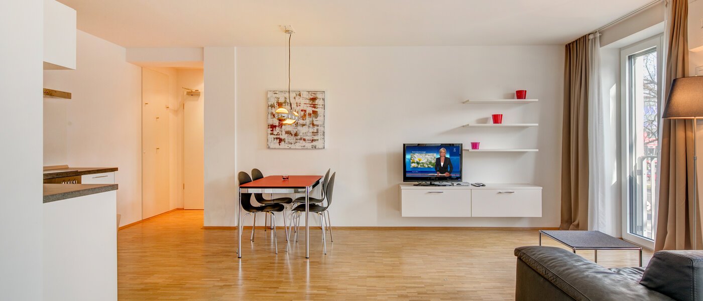 アパルトマン München Großhadern 03 リビングルーム 6060