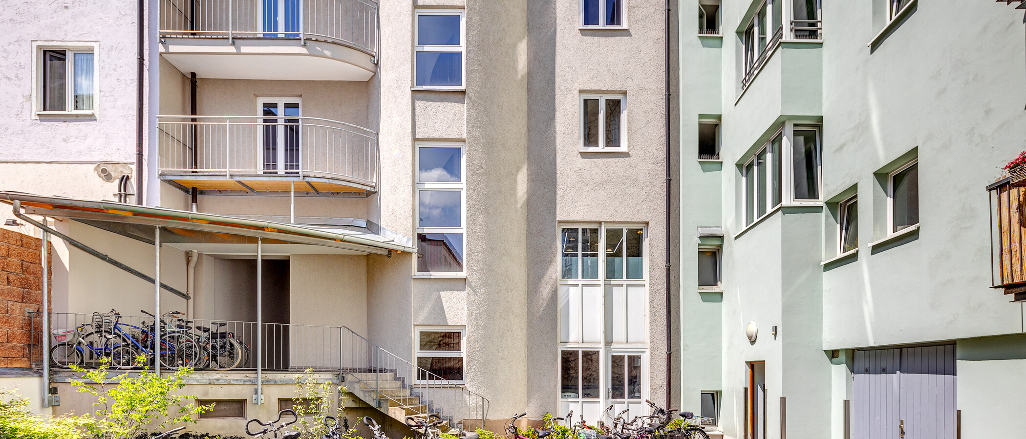 マンション München Maxvorstadt - Westen 01 中庭向き 6196