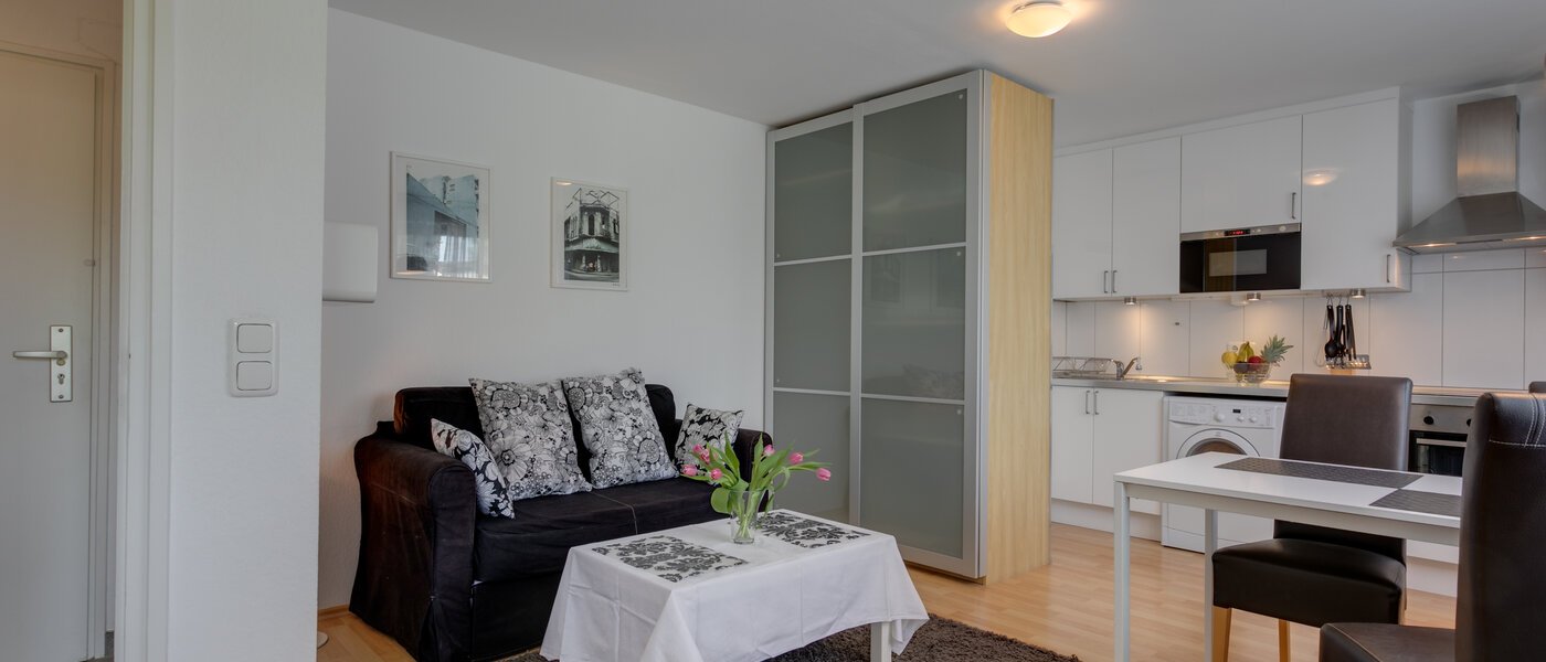 アパルトマン München Maxvorstadt - Universitätsviertel 02 リビングエリア 6205