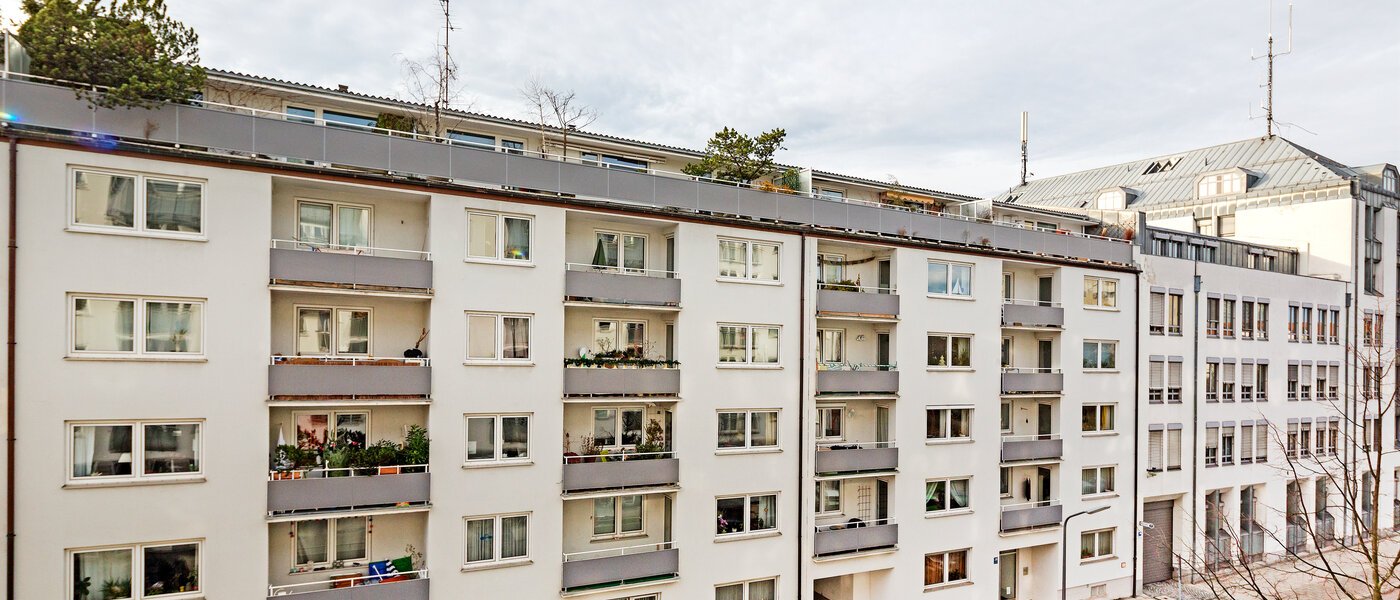 マンション München Schwabing (rechts der Leopoldstraße) 05 物件からの眺め 6219