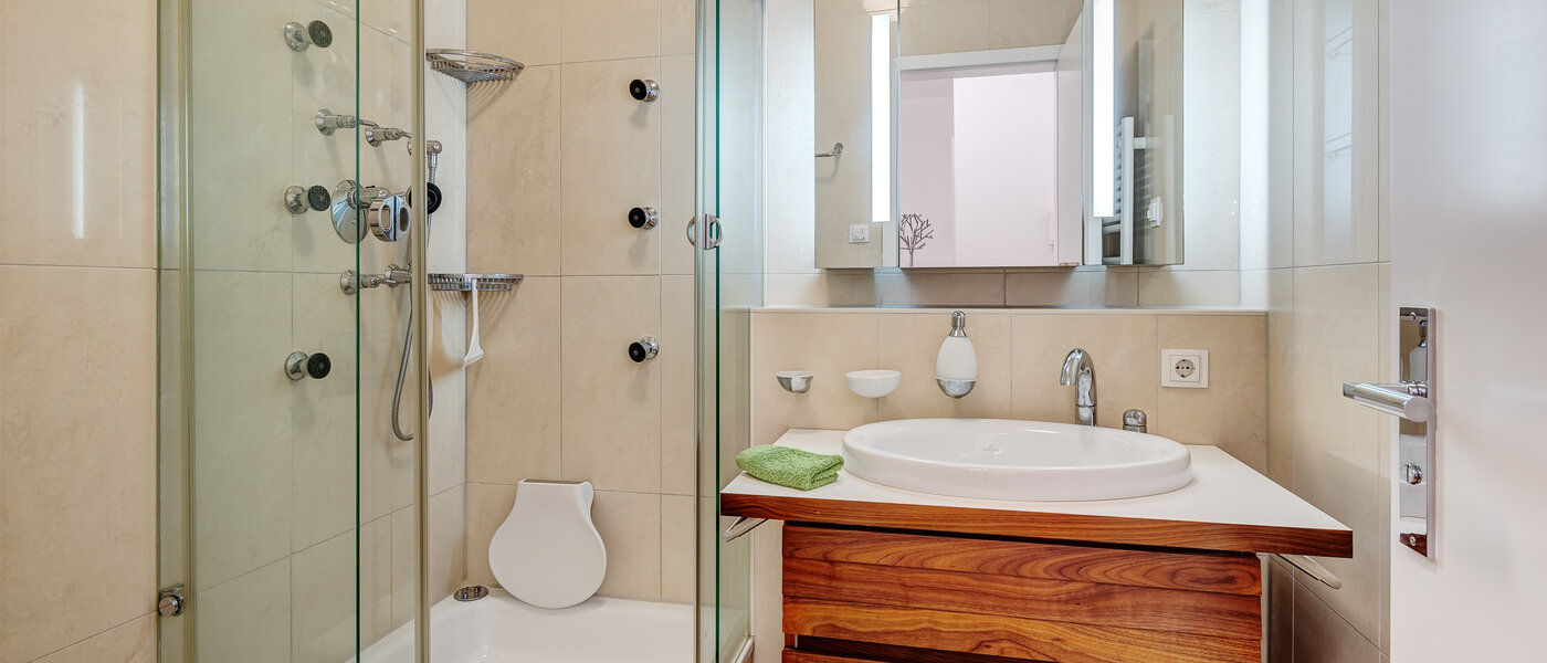 マンション München Schwabing-Nord (zw. Leopoldstraße & Englischen Garten) 01 ２つめの浴室 6300