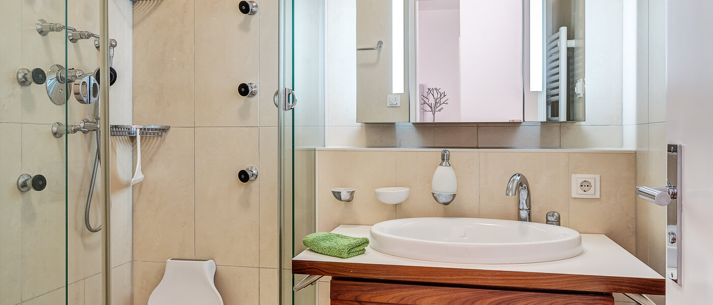 マンション München Schwabing-Nord (zw. Leopoldstraße & Englischen Garten) 02 ２つめの浴室 6300