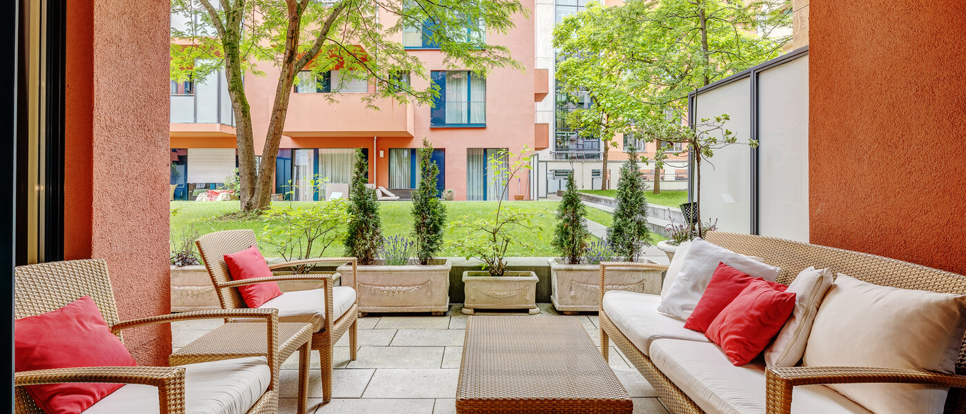 マンション München Schwabing-Nord (zw. Leopoldstraße & Englischen Garten) 01 物件からの眺め 6300