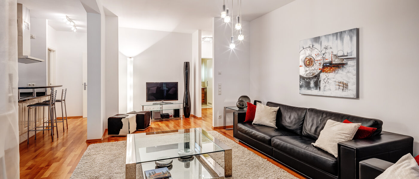 マンション München Schwabing-Nord (zw. Leopoldstraße & Englischen Garten) 02 リビングエリア 6300