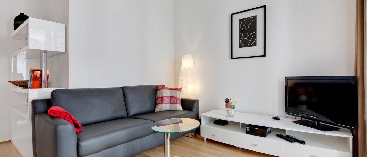 マンション München Schwabing-Nord (zw. Belgrad- & Leopoldstraße) 02 リビングルーム 6335