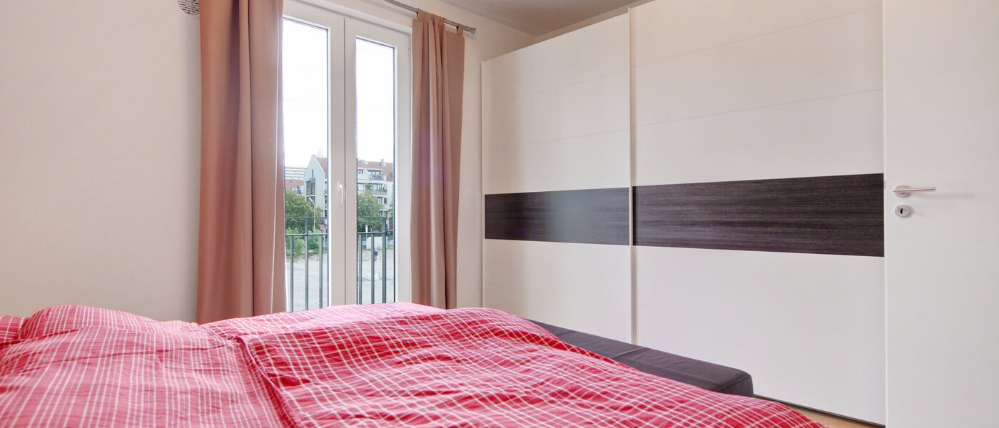 マンション München Schwabing-Nord (zw. Belgrad- & Leopoldstraße) 02 寝室 6335