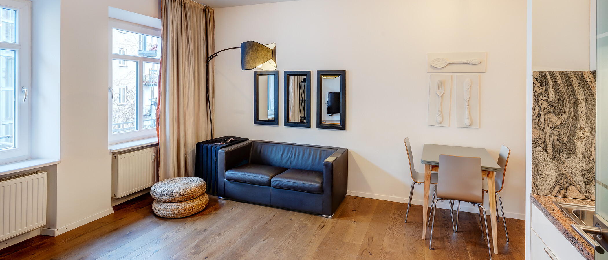 マンション München Glockenbachviertel 02 リビングエリア 6366