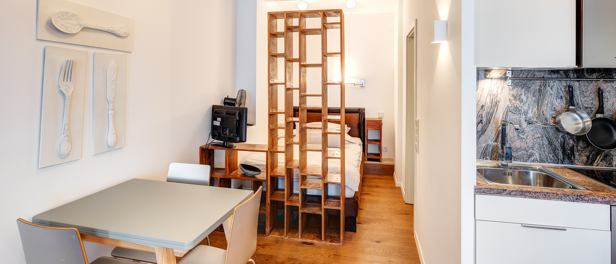 マンション München Glockenbachviertel 04 リビングエリア 6366