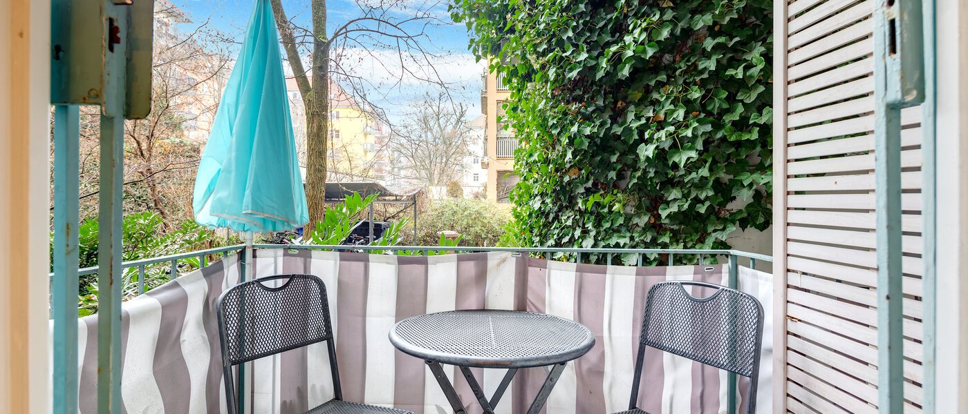 マンション München Maxvorstadt - Universitätsviertel 01 ベランダ 6407