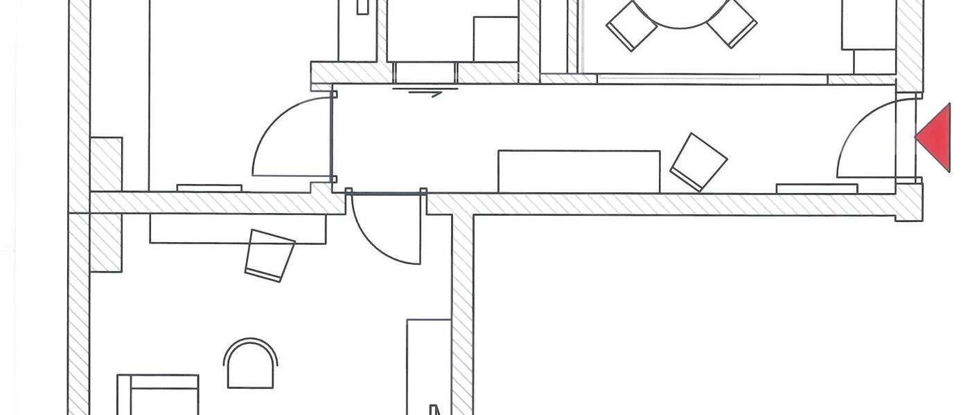 マンション München Maxvorstadt - Universitätsviertel 01 見取り図 6407