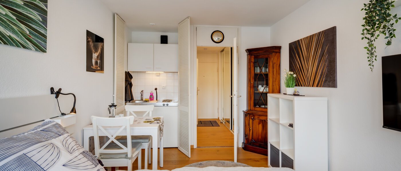 アパルトマン München Maxvorstadt - Universitätsviertel 02 リビングエリア 6456