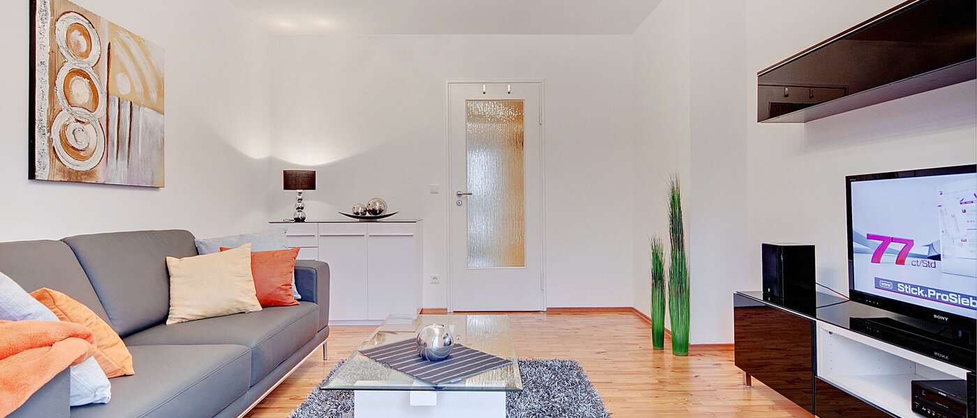 マンション München Schwabing (links der Leopoldstraße) 01 リビングルーム 6480