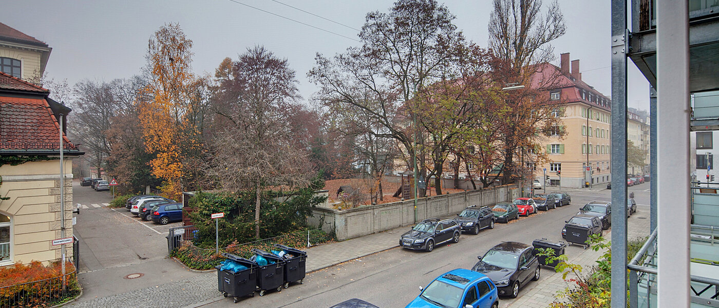 マンション München Schwabing (links der Leopoldstraße) 02 物件からの眺め 6480