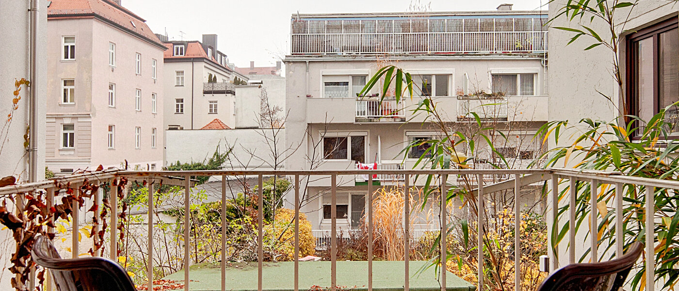 マンション München Schwabing (links der Leopoldstraße) 02 2.ベランダ 6480