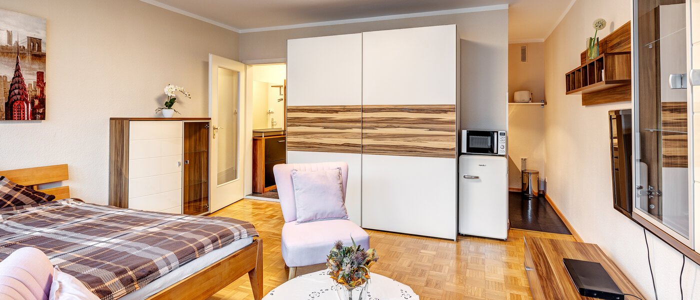 マンション München Schwabing (links der Leopoldstraße) 03 リビングエリア 6491