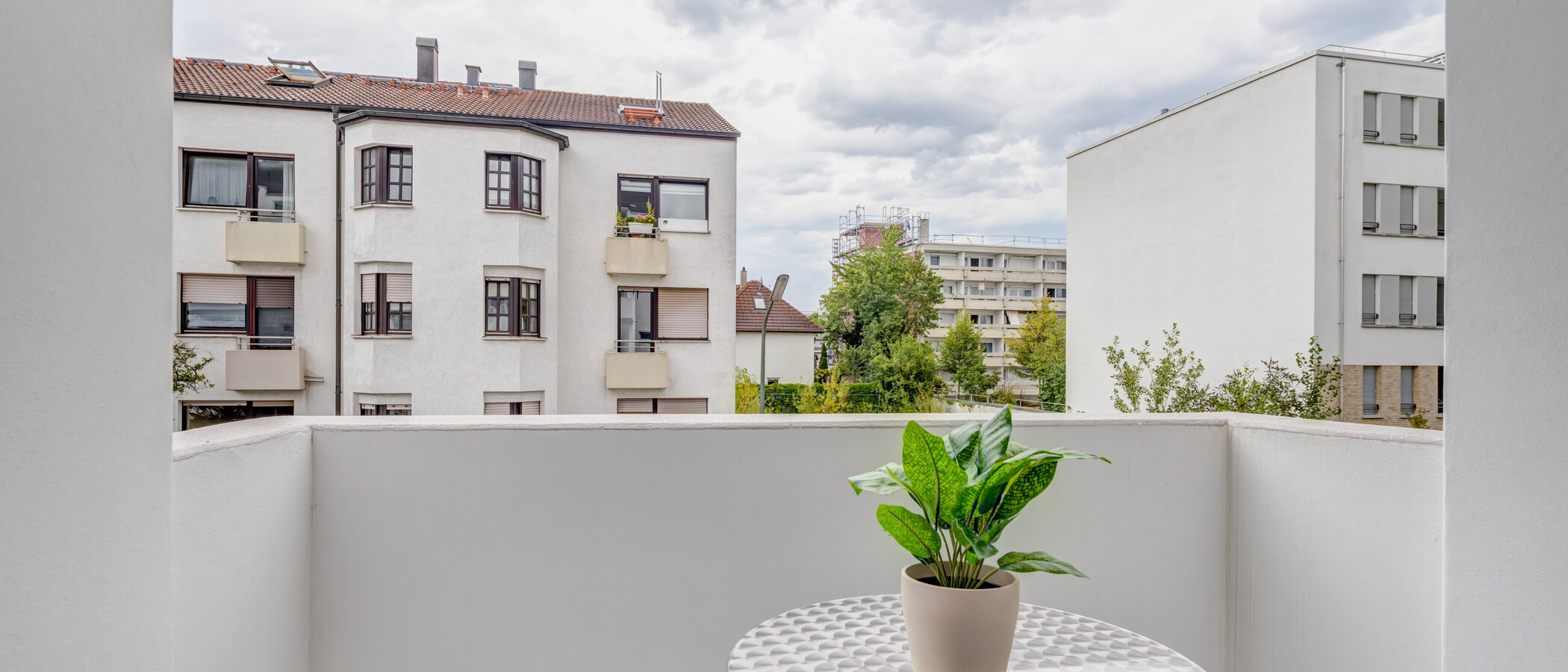 アパルトマン München Milbertshofen 01 ベランダ 6508
