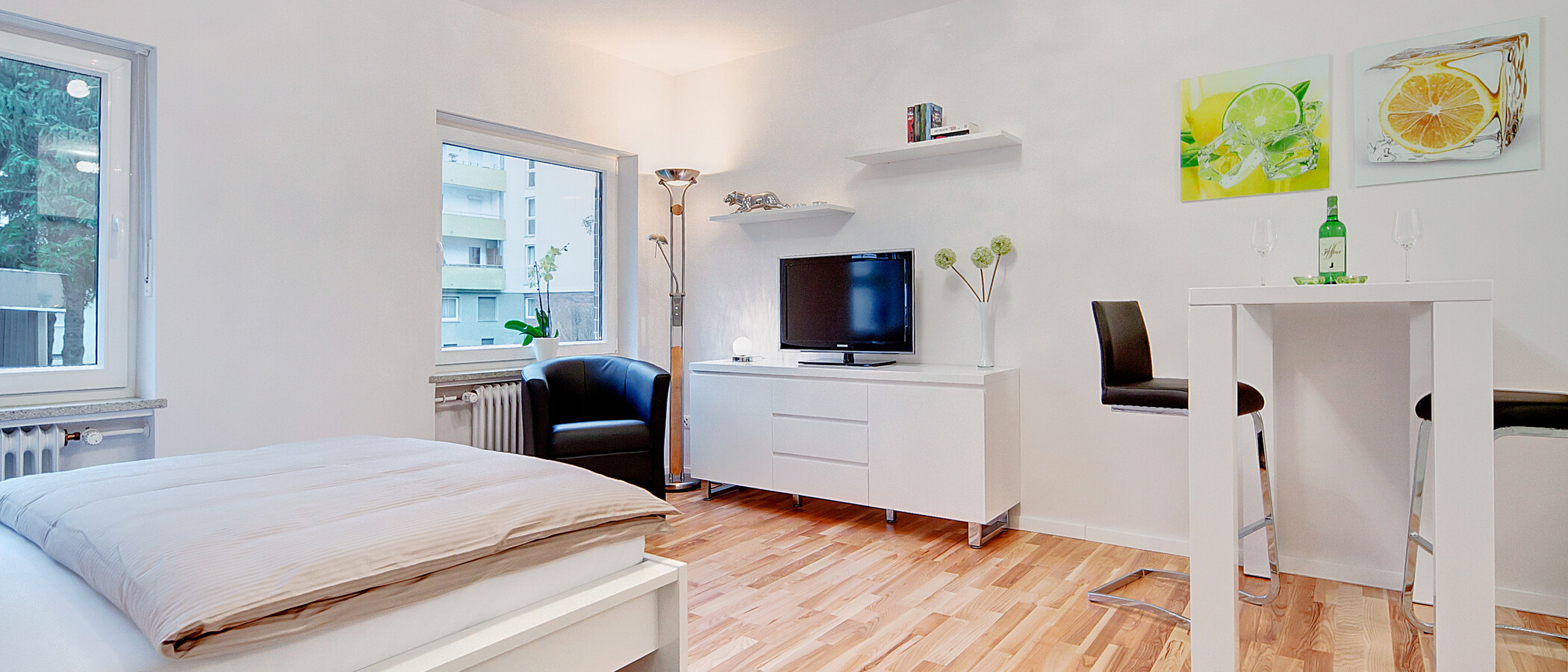 マンション München Haidhausen 04 リビングルーム 6532