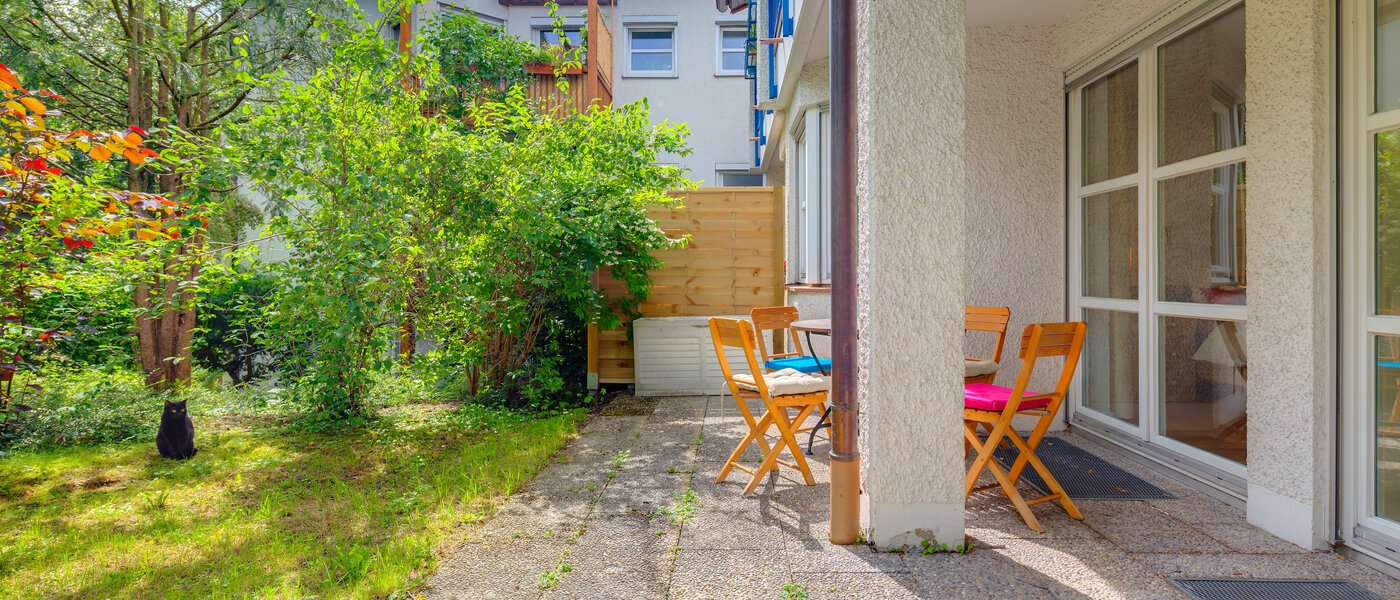 庭付き住宅 München Neuhausen 02 テラス・ポーチ 6555