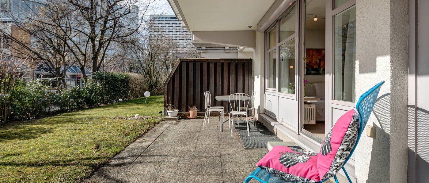 マンション München Arabellapark 02 テラス・ポーチ 6561