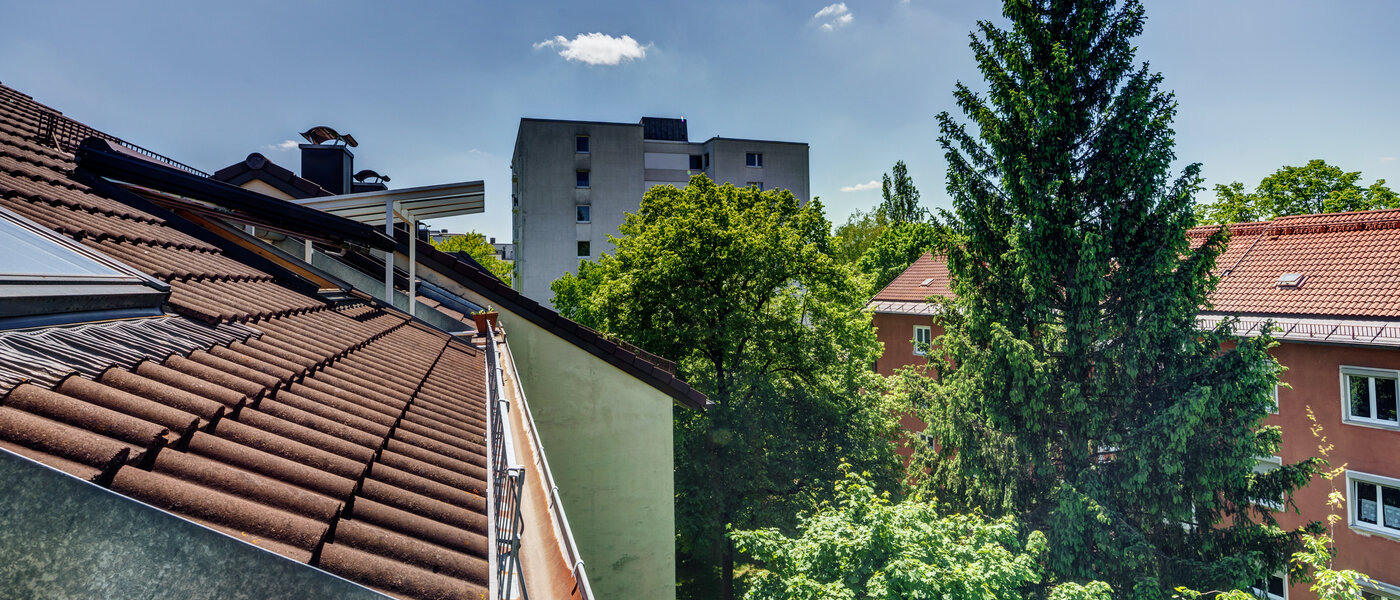 アティック・フラット（屋根裏） München Giesing 01 物件からの眺め 6583