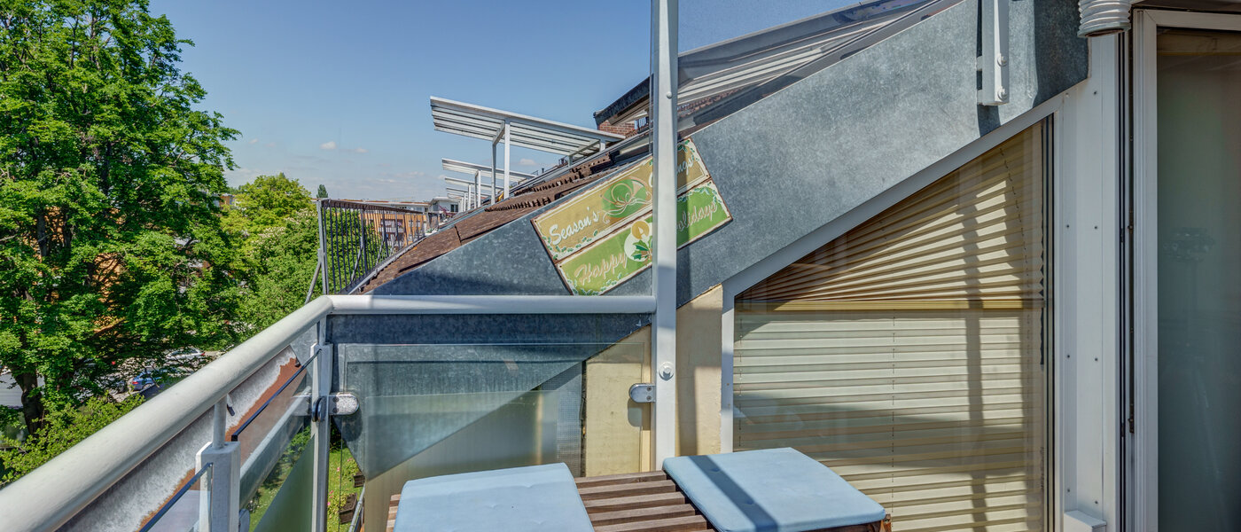 アティック・フラット（屋根裏） München Giesing 02 ルーフテラス 6583