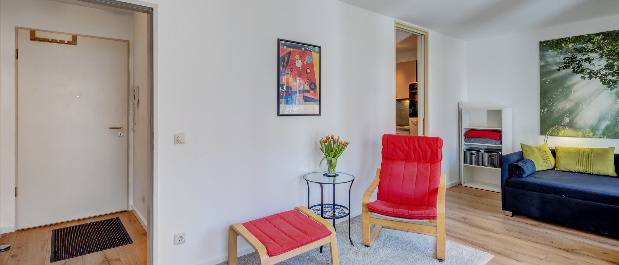 庭付き住宅 München Neuhausen 05 リビングエリア 6696