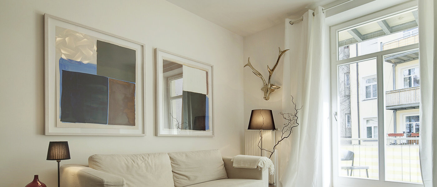 マンション München Neuhausen 01 リビングルーム 6715