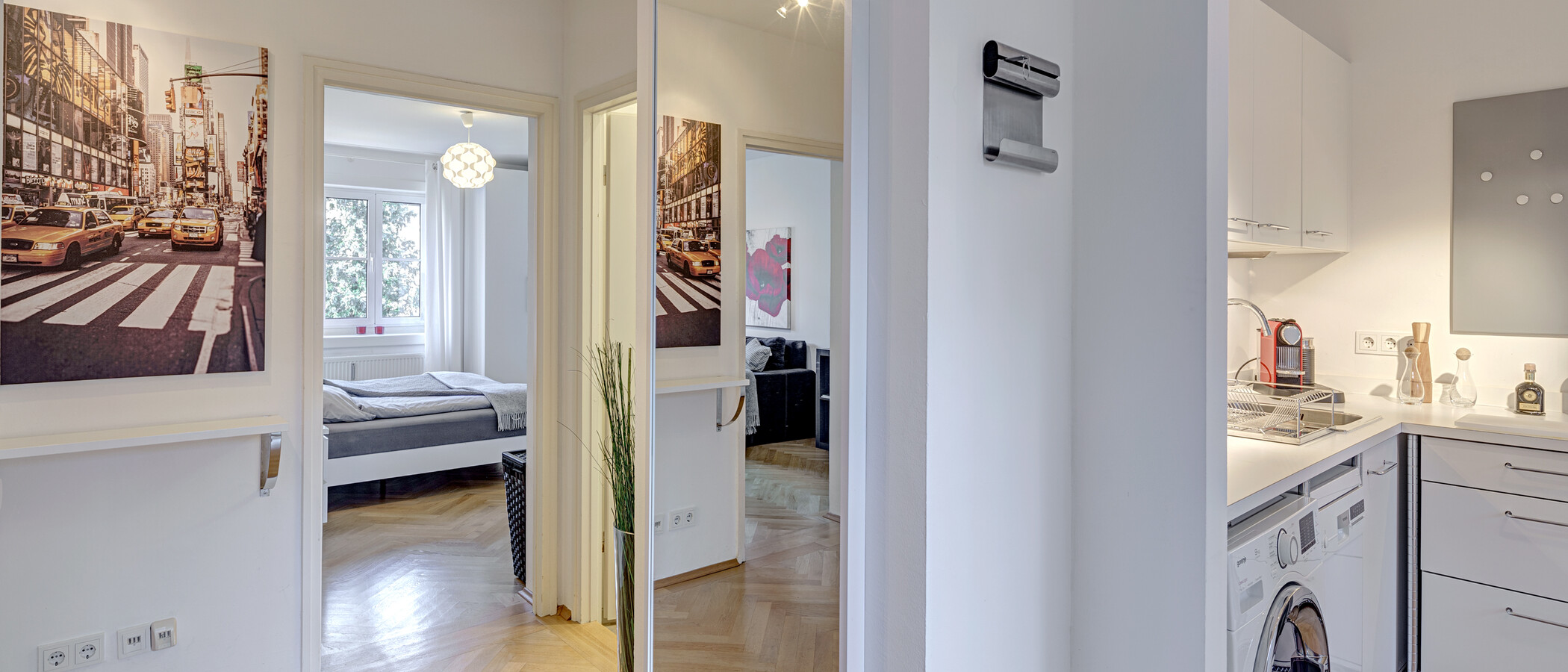 マンション München Schwabing-West (rund um den Bonner Platz) 02 玄関入り口 6724