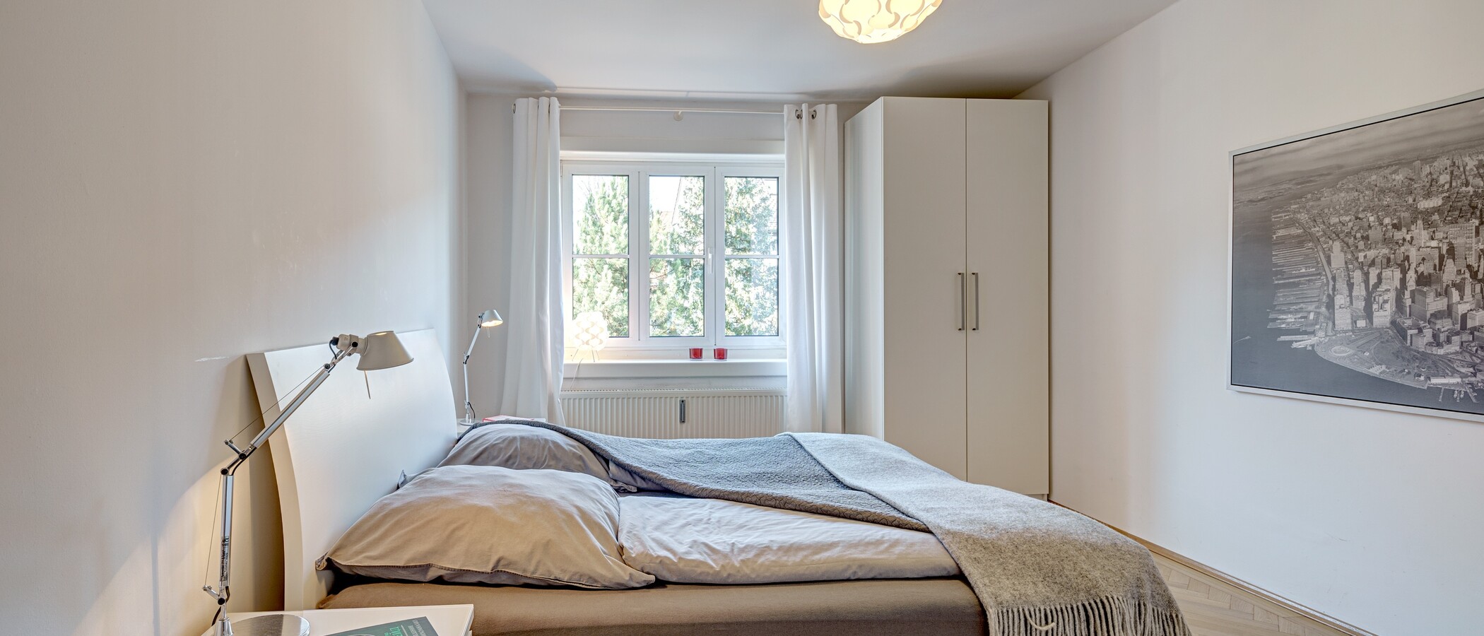 マンション München Schwabing-West (rund um den Bonner Platz) 01 寝室 6724