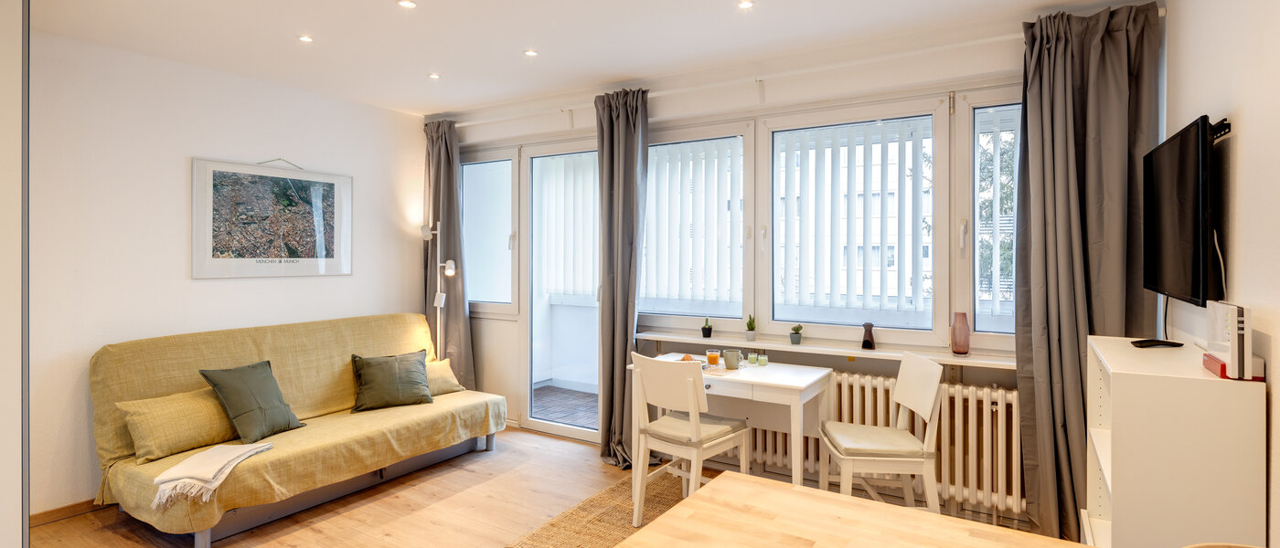 マンション München Obergiesing 02 リビングエリア 6771