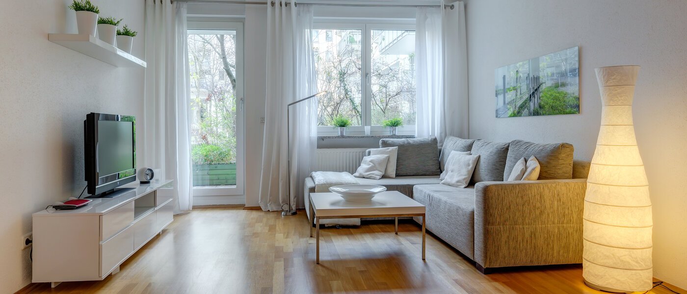 マンション München Maxvorstadt 01 リビングルーム 6791