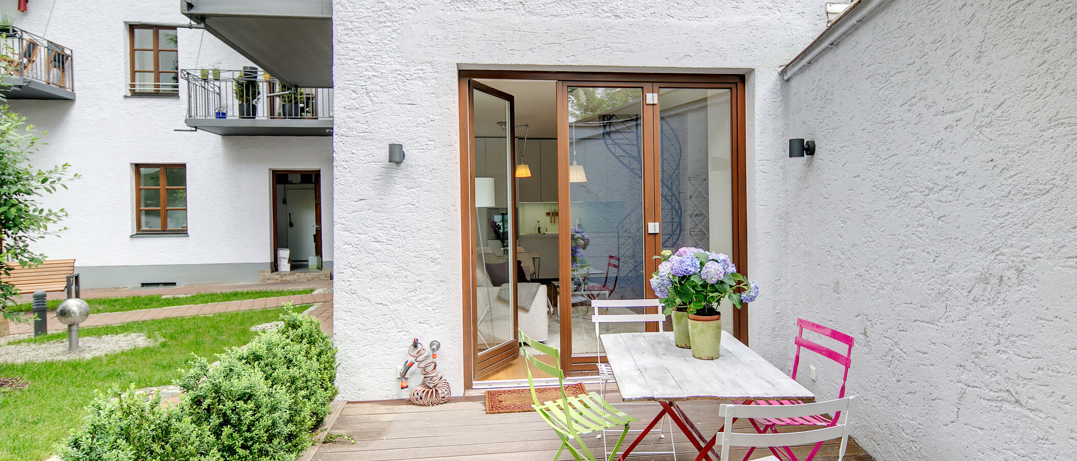 マンション München Schwabing-Nord (zw. Belgrad- & Leopoldstraße) 01 テラス・ポーチ 6907