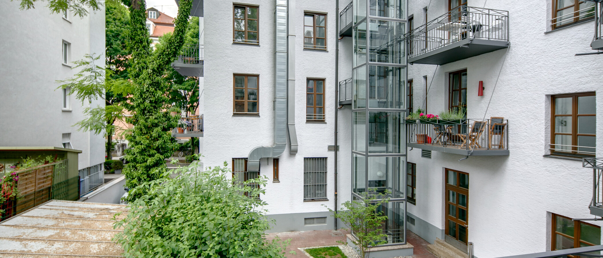マンション München Schwabing-Nord (zw. Belgrad- & Leopoldstraße) 02 物件からの眺め 6907