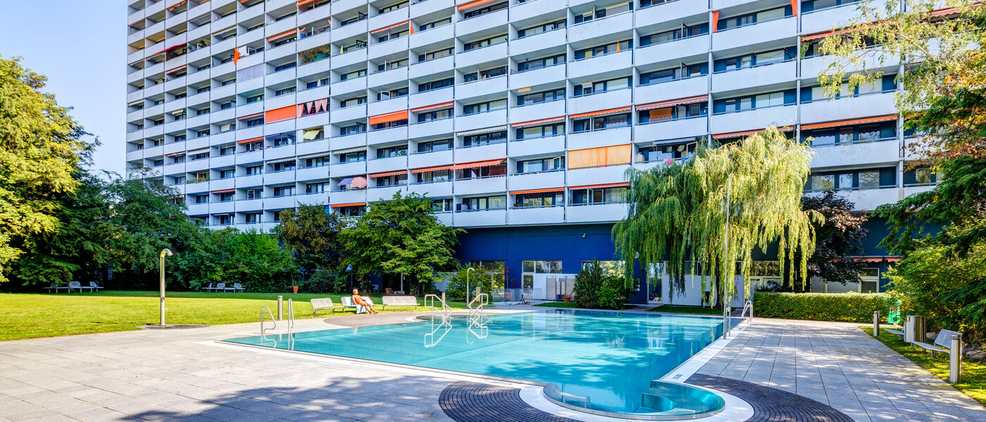 マンション München Solln 01 プール 6993