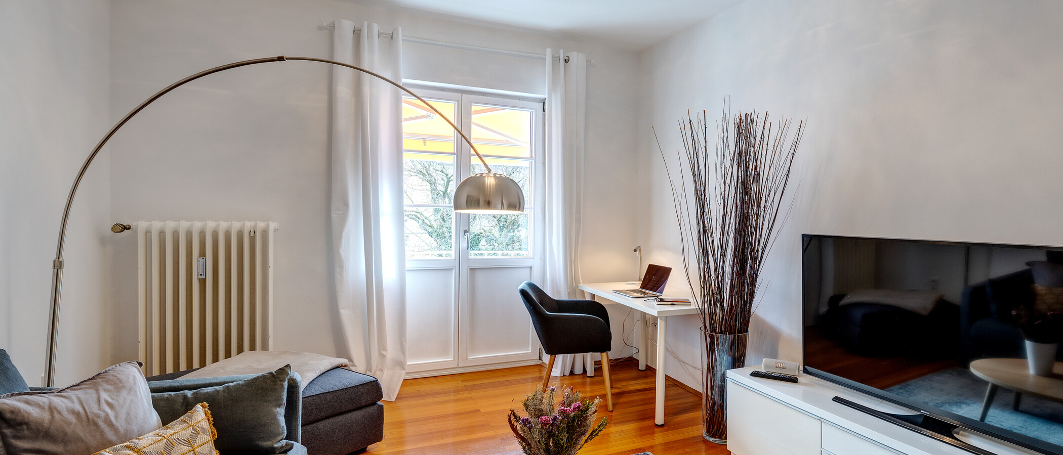 マンション München Schwabing 02 リビングルーム 7034