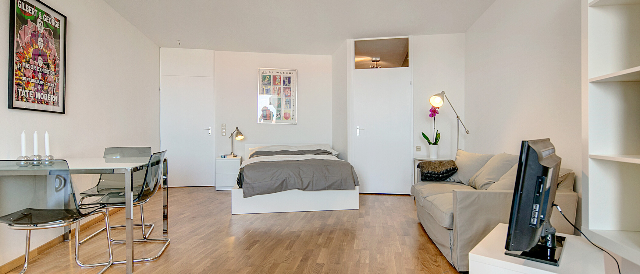 マンション München Schwabing 03 リビングルーム 7069