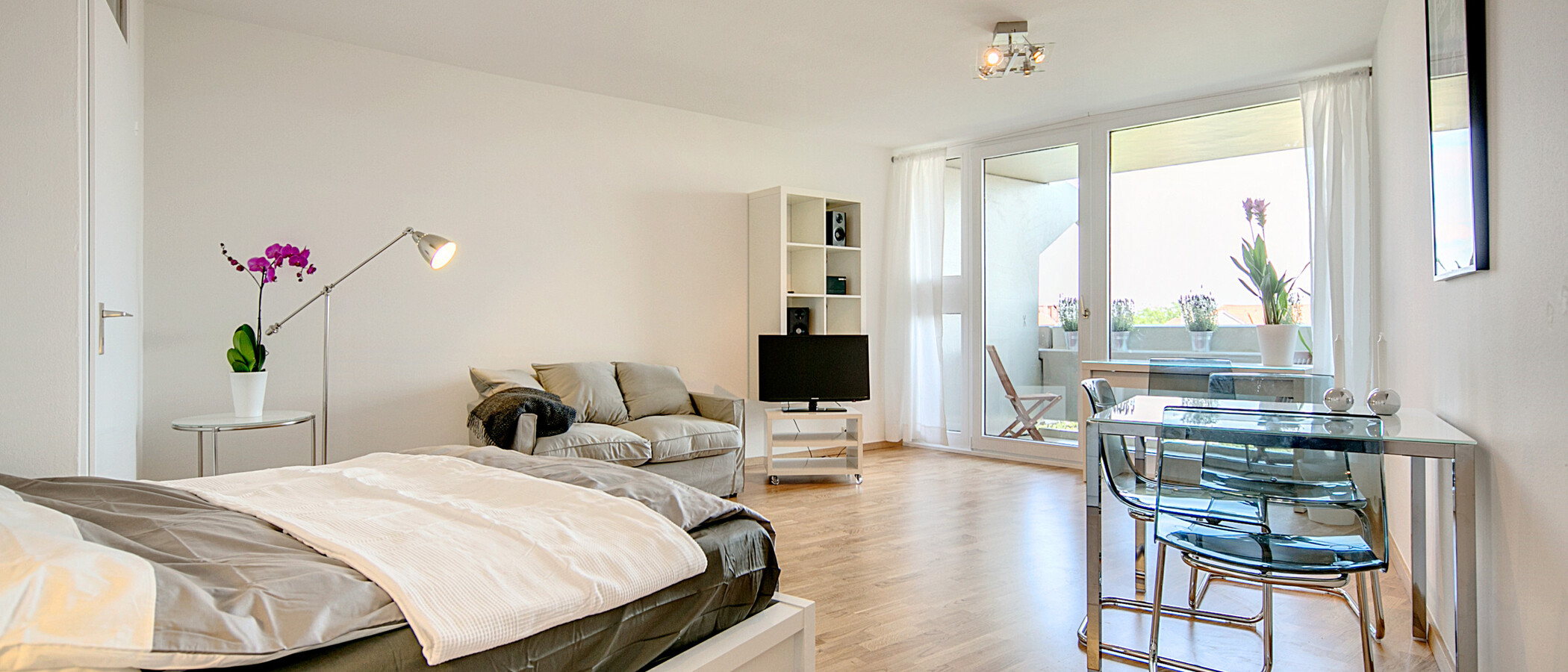 マンション München Schwabing 04 リビングルーム 7069