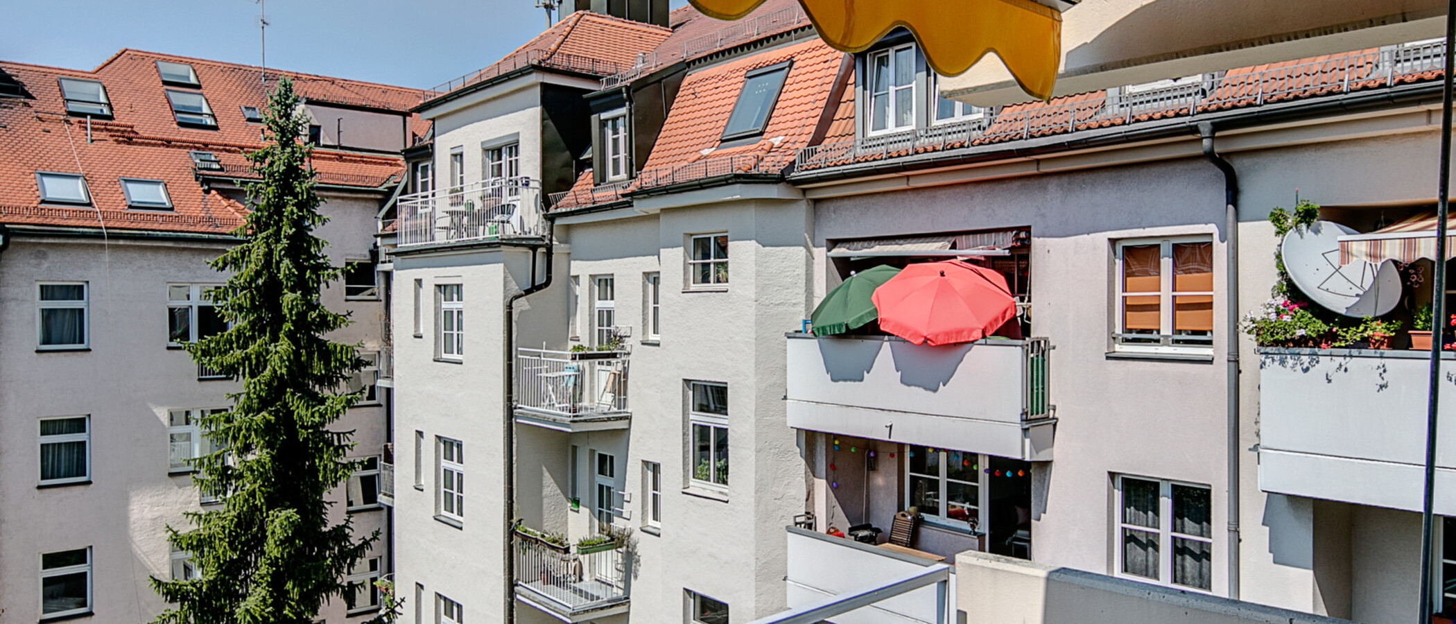 アパルトマン München Ludwigsvorstadt 04 ベランダ 7070